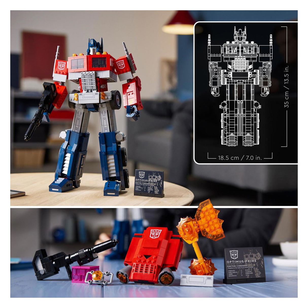Lego 10302 optimus prime