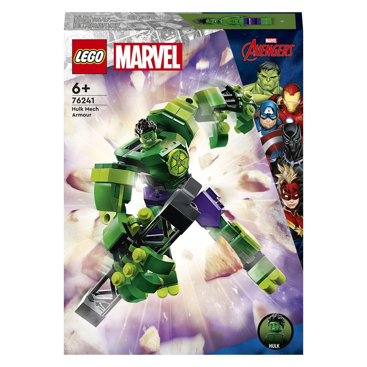 Lego lego avengers 76241 hulk mechapantser