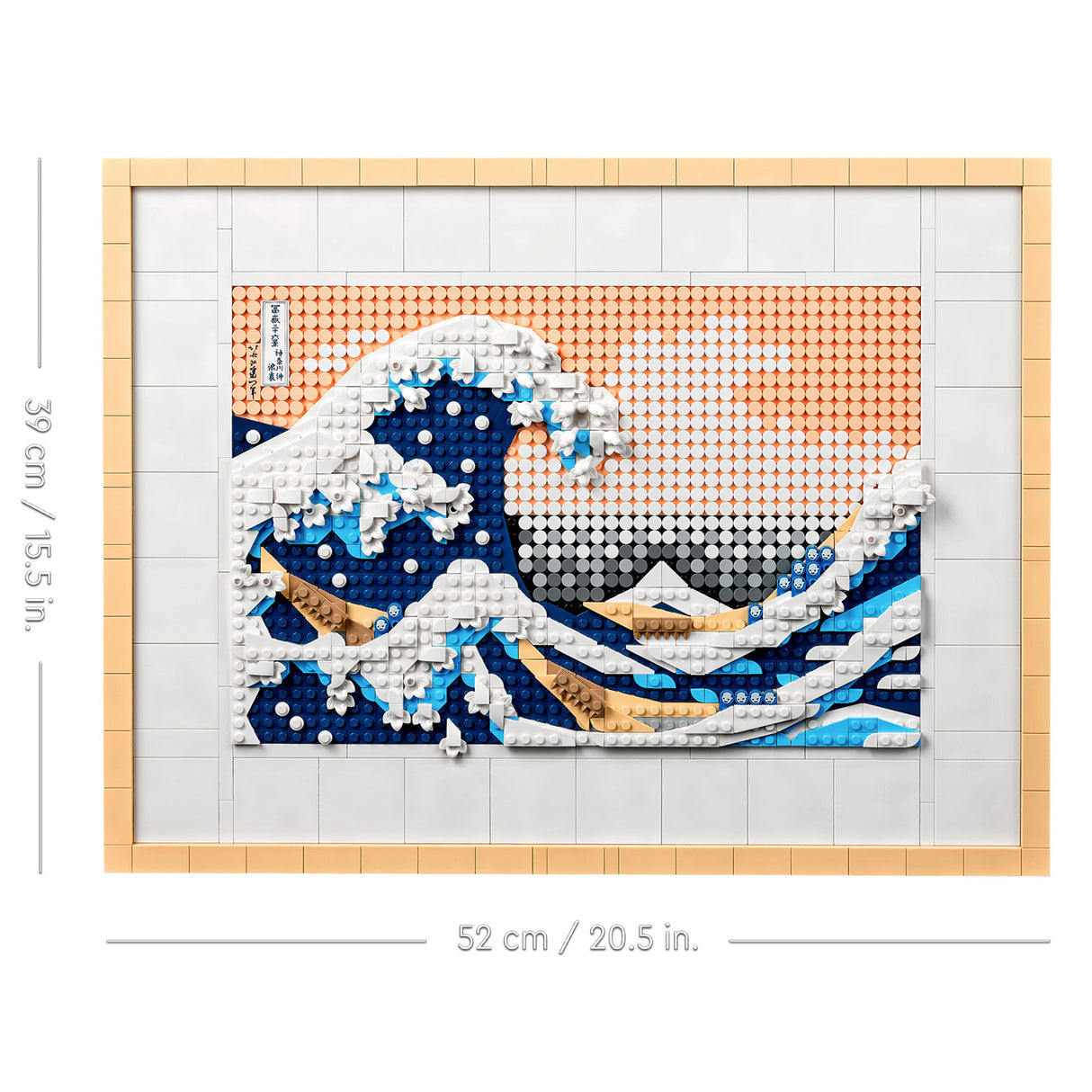 Lego art 31208 hokusai de grote golf