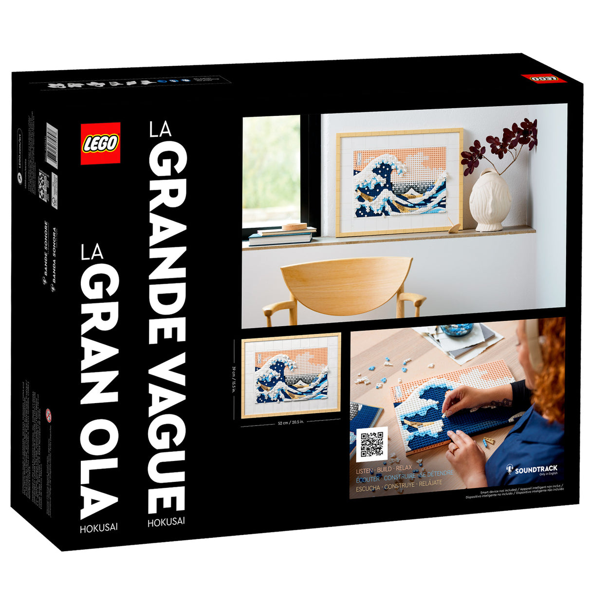 Lego art 31208 hokusai de grote golf