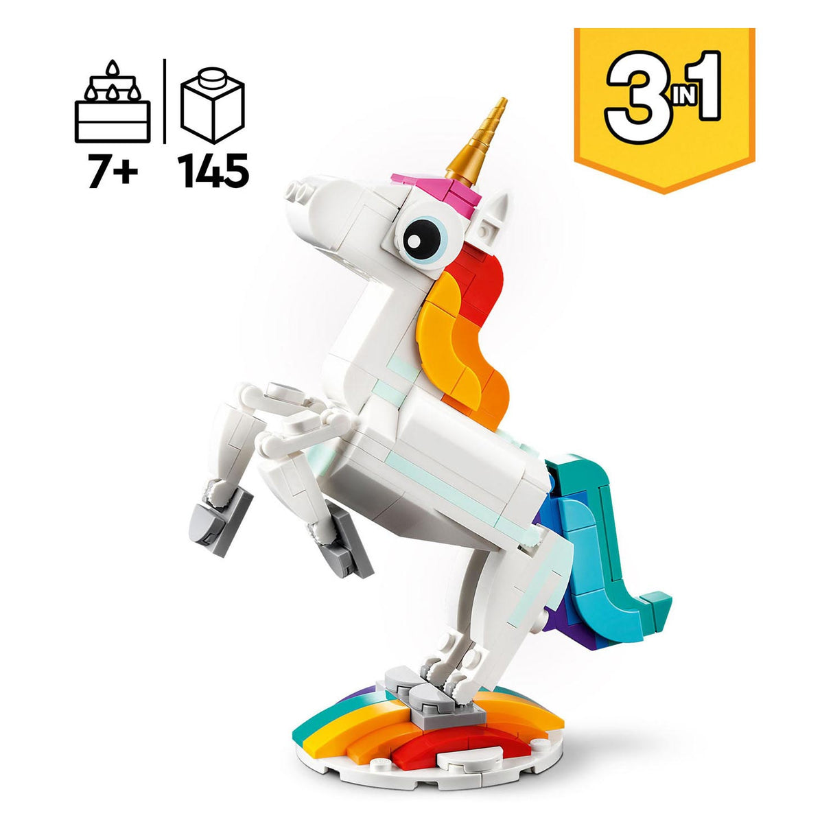 Lego creator 31140 magische eenhoorn