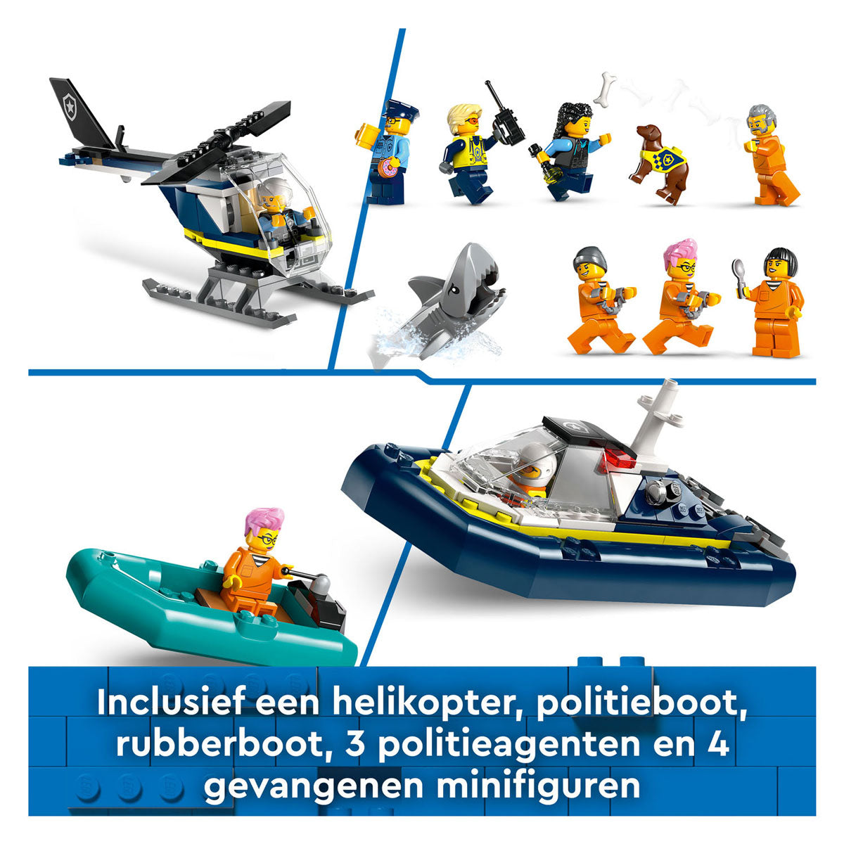 Lego LEGO City 60419 Politiegevangeniseiland