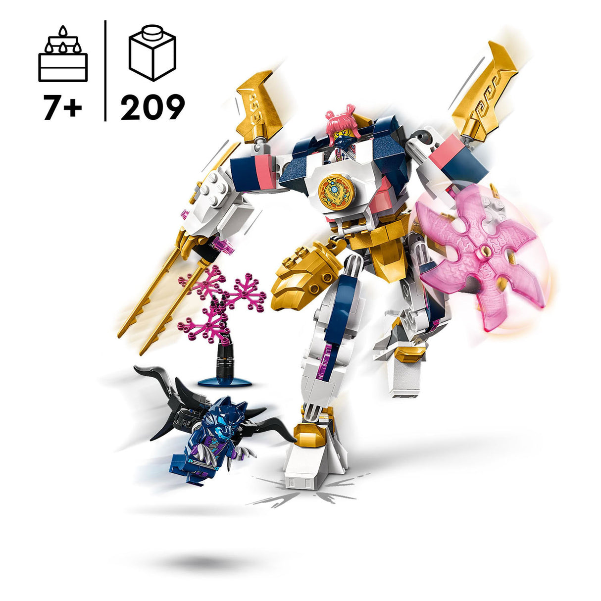 Lego LEGO Ninjago 71807 Soras Elementaire Techmecha