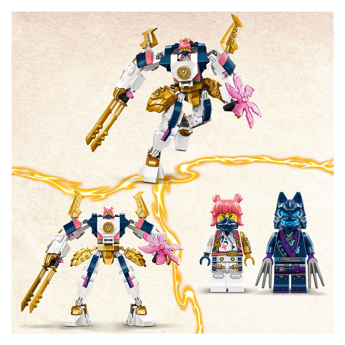Lego LEGO Ninjago 71807 Soras Elementaire Techmecha