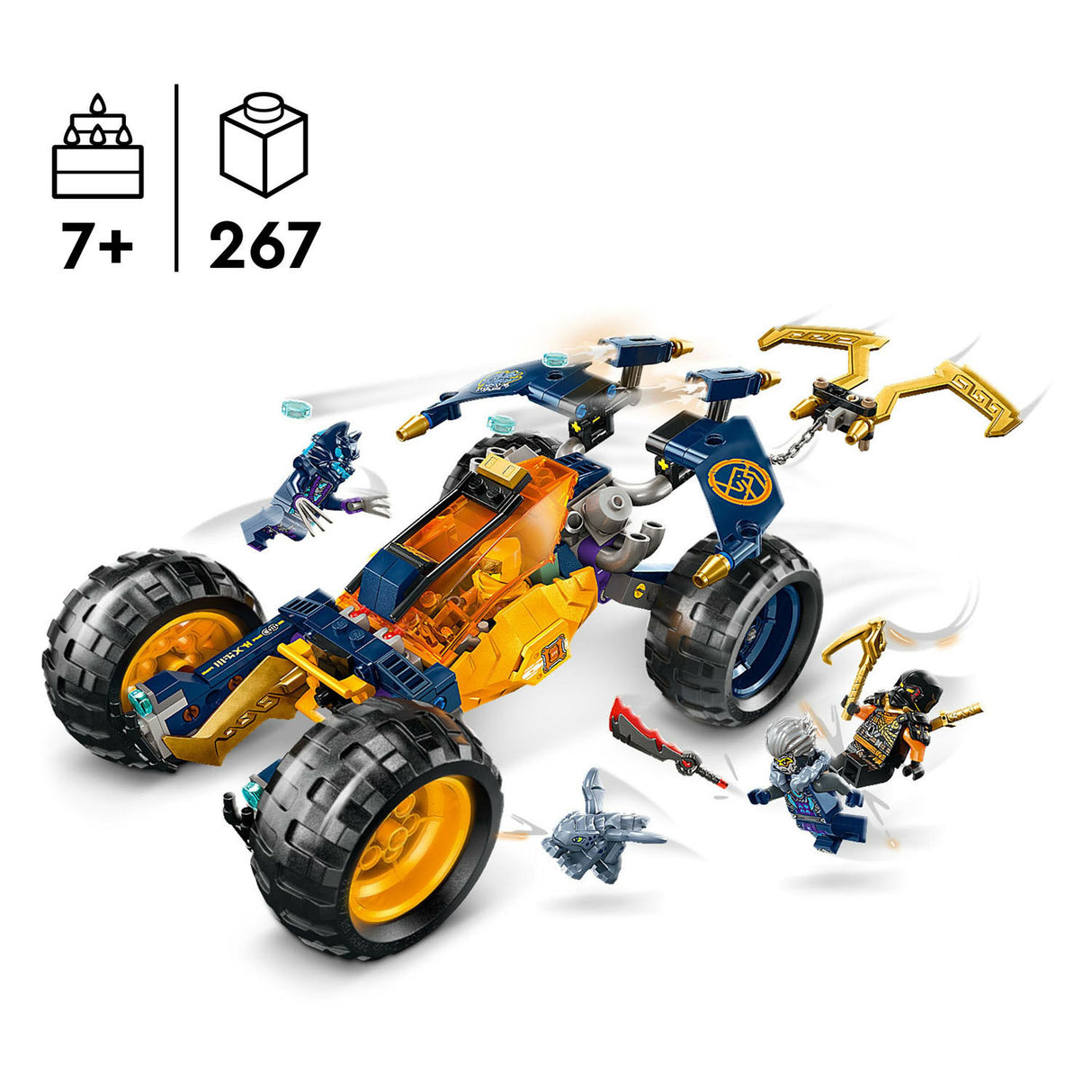 Lego ninajago 71811 arins ninjaterreinbuggy