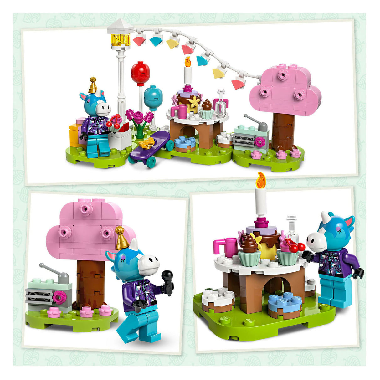 Lego animal crossing 77046 julians verjaardagsfeestje
