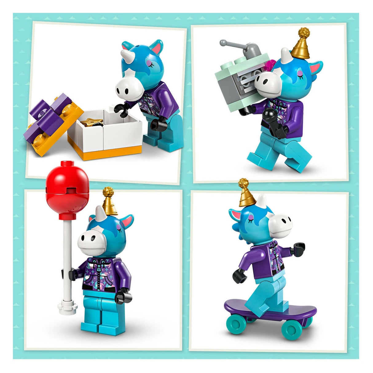 Lego animal crossing 77046 julians verjaardagsfeestje