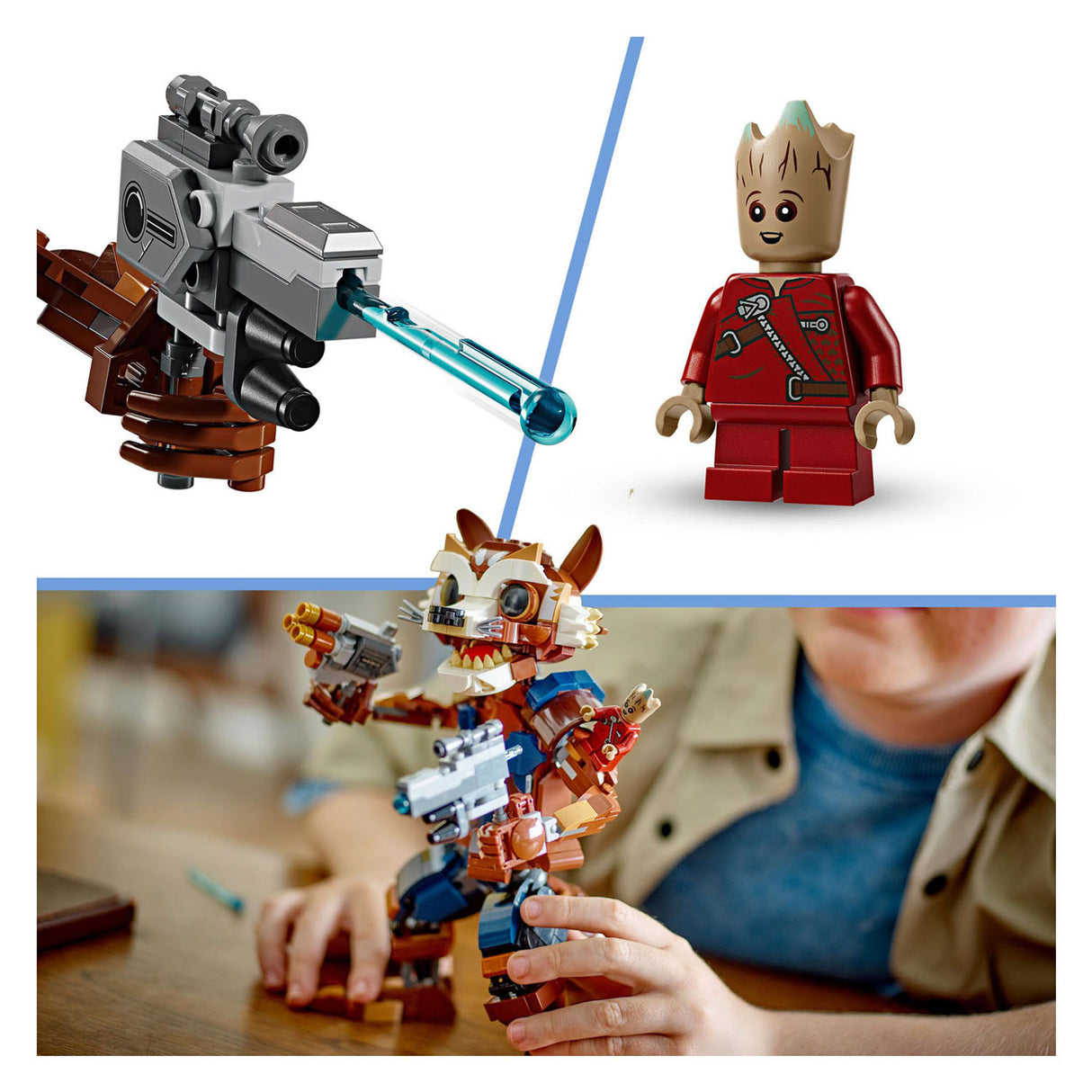 Lego LEGO Super Heroes 76282 Rocket en Baby Groot