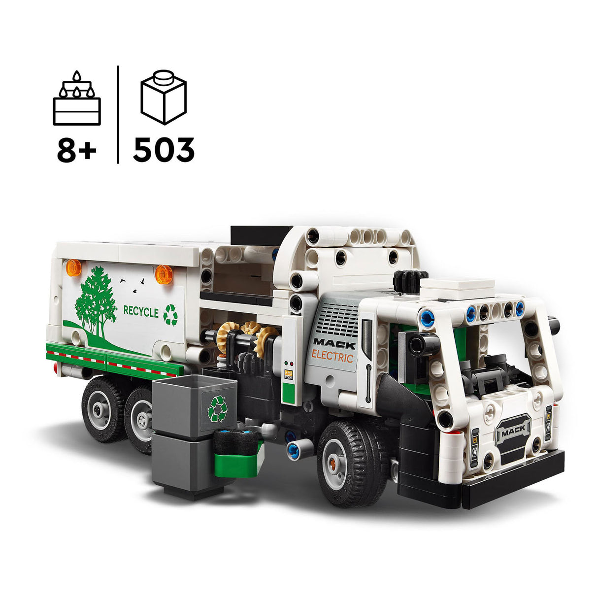 Lego LEGO Technic 42167 Mack Lr Electric Vuilniswagen