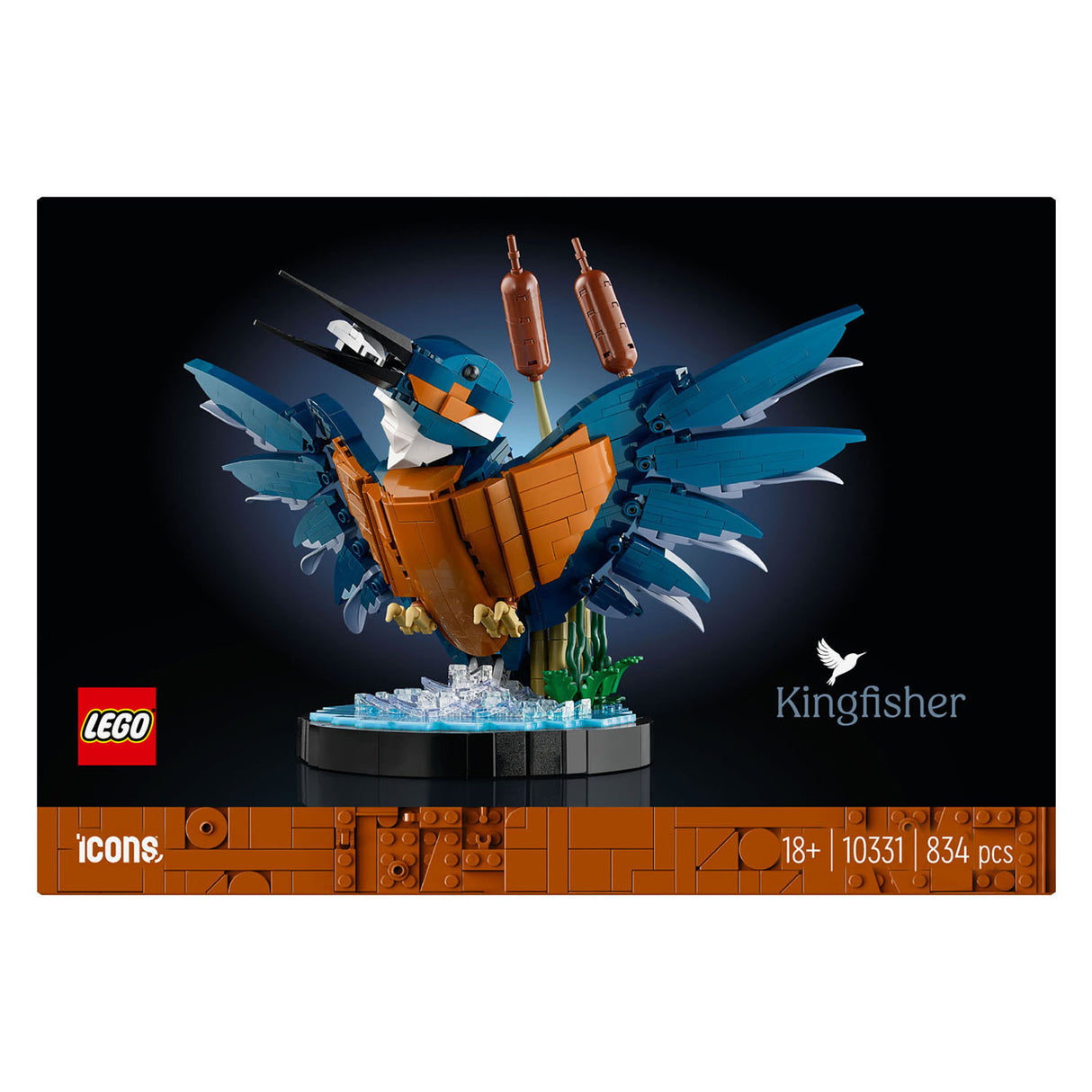 Lego icons 10331 ijsvogel
