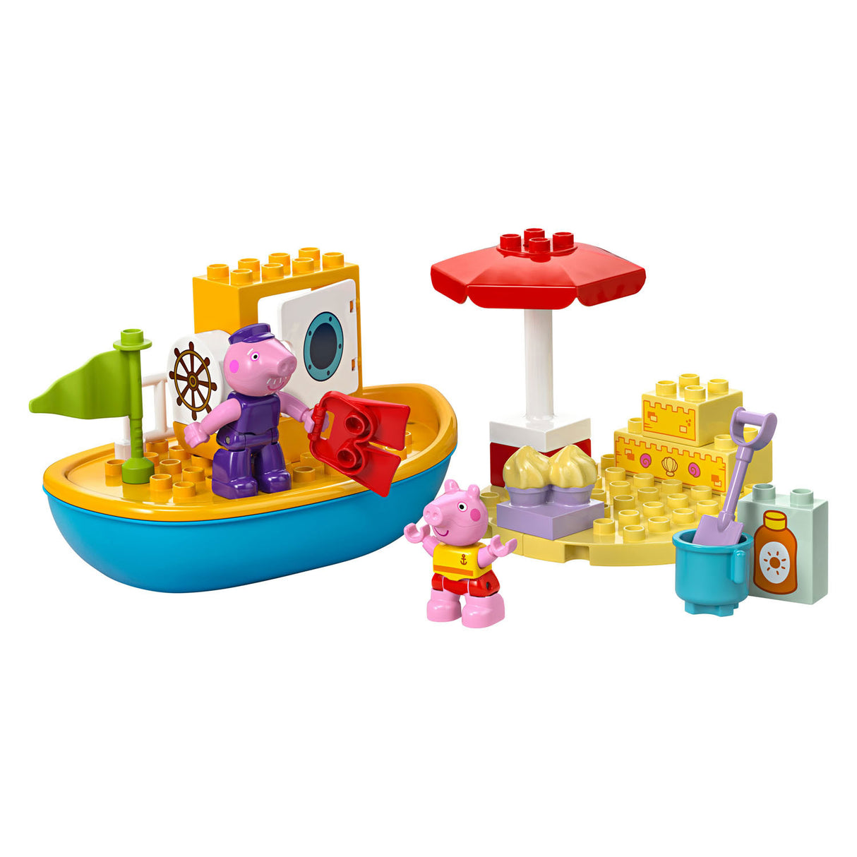 Lego duplo 10432 peppa big bootreis