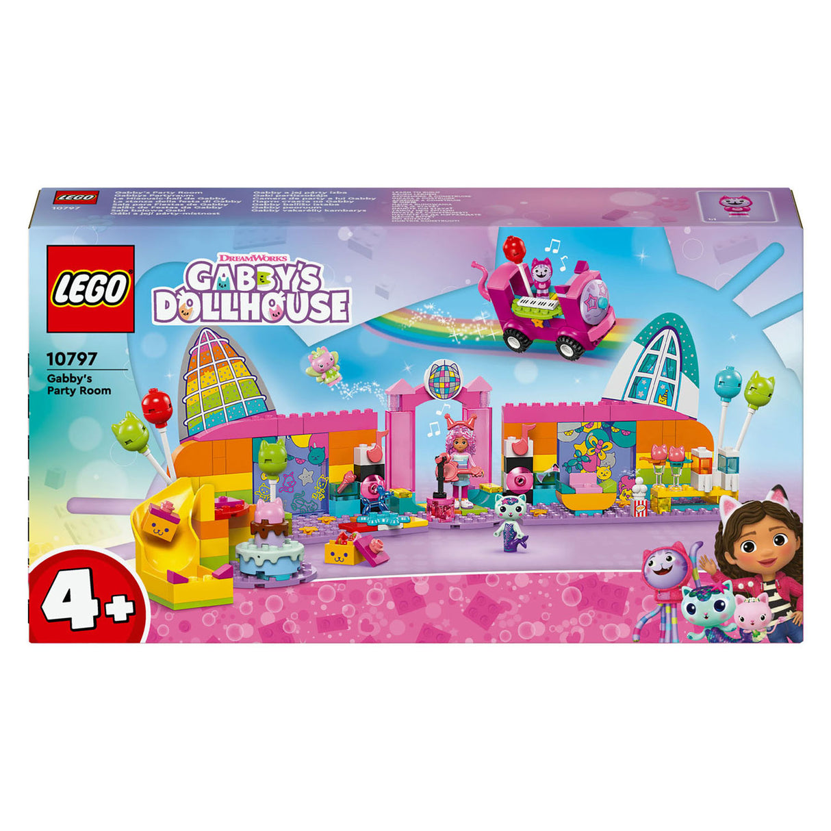 Lego gaby apos;s poppenhuis feestkamer set - 10797