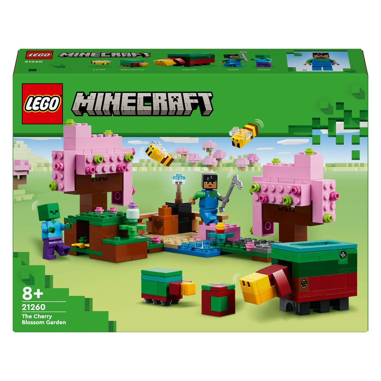 Lego minecraft 21260 de kersenbloesemtuin