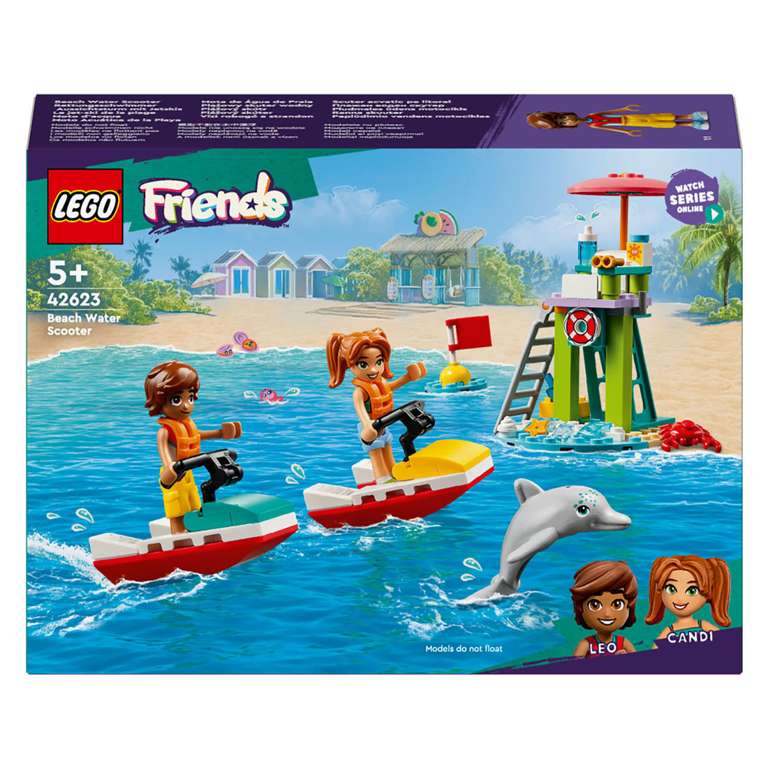 Lego friends 42623 strand waterscooter