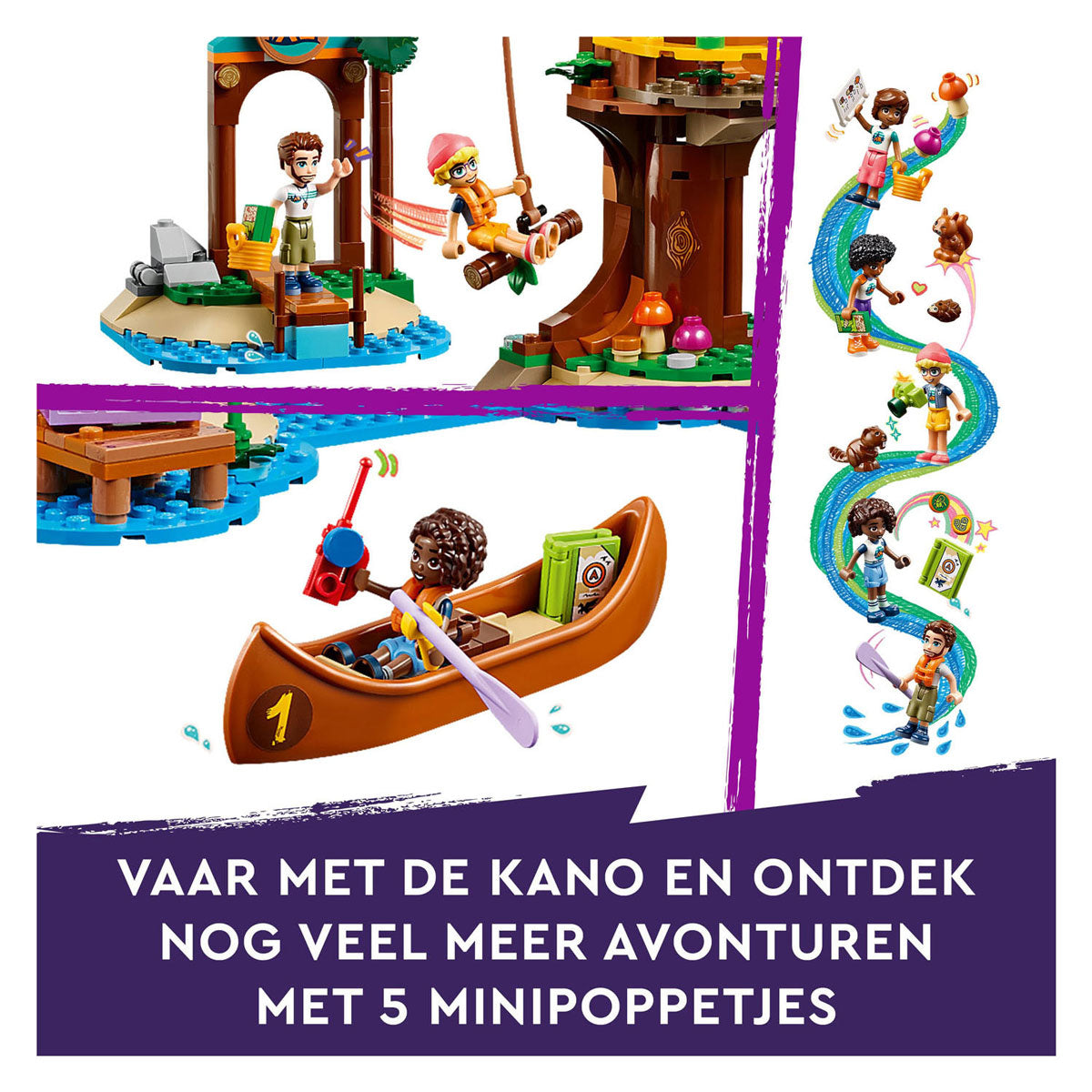 Lego friends 42631 avonturenkamp boomhut