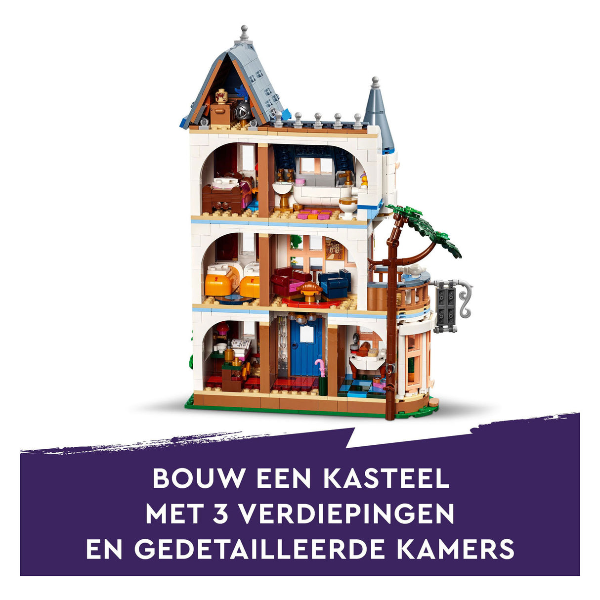 Lego friends 42638 bed and breakfast in kasteel