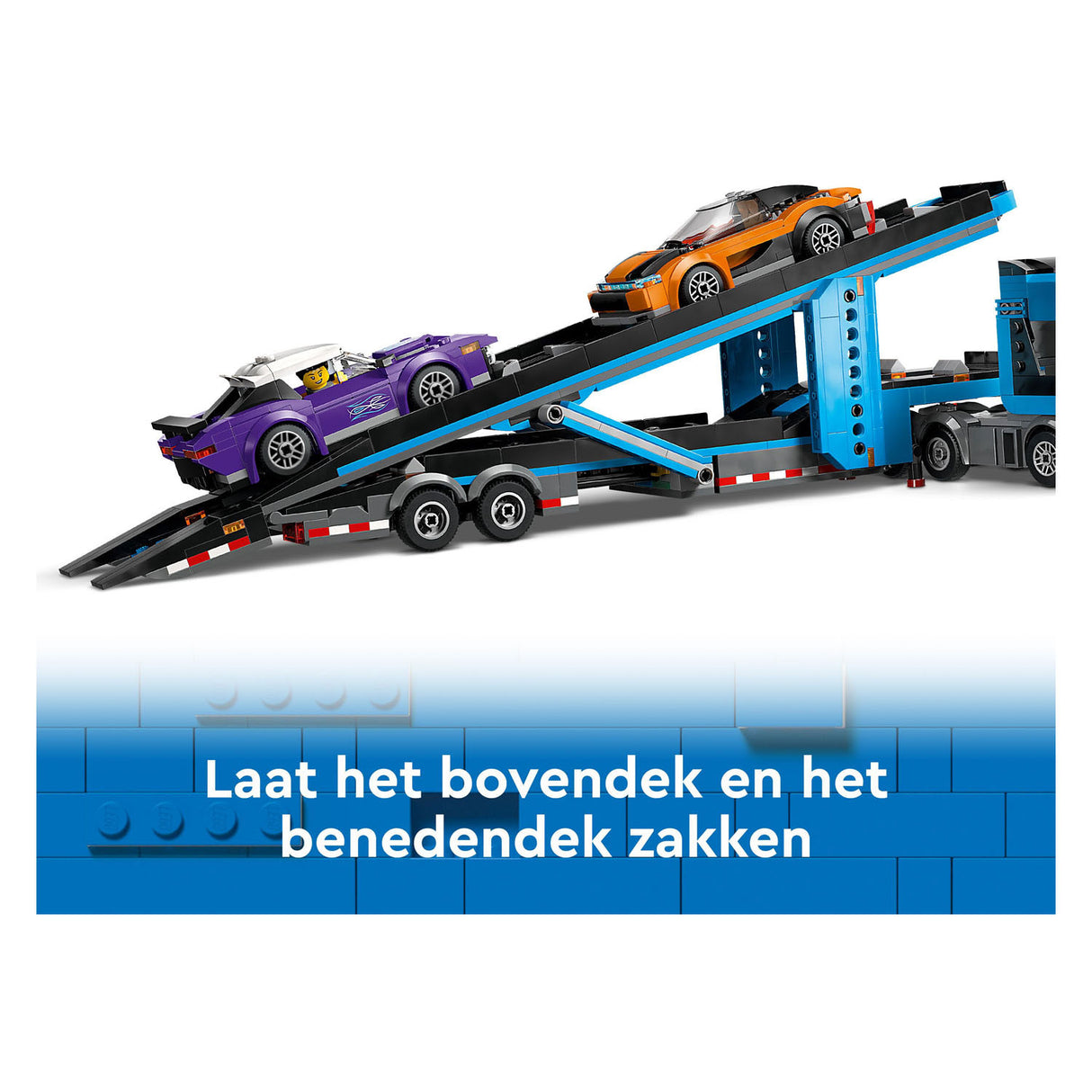 Lego city 60408 transportvoertuig met sportauto's
