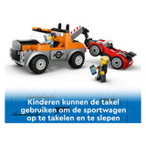 Lego city 60435 sleepwagen en sportautoreparatie