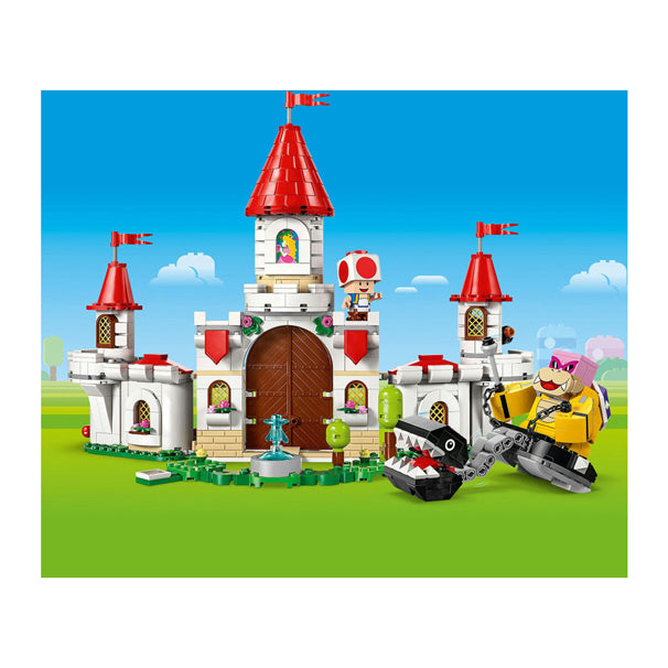 Lego super mario 71435 gevecht met roy bij peach' kasteel
