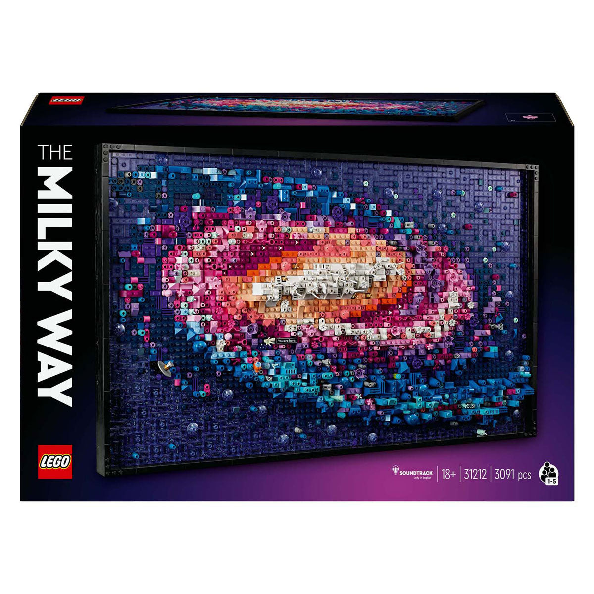 Lego art 31212 het melkwegstelsel