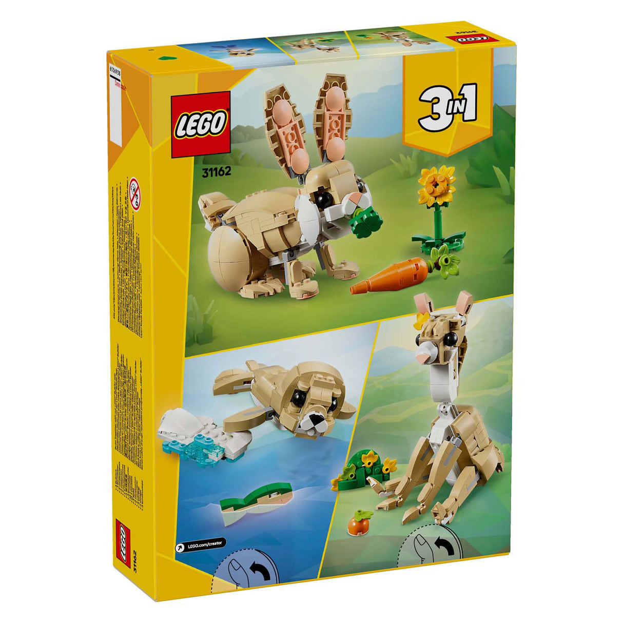 Lego creator 31162 lief konijn