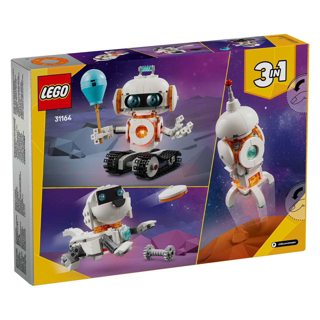 Lego creator 31164 ruimterobot