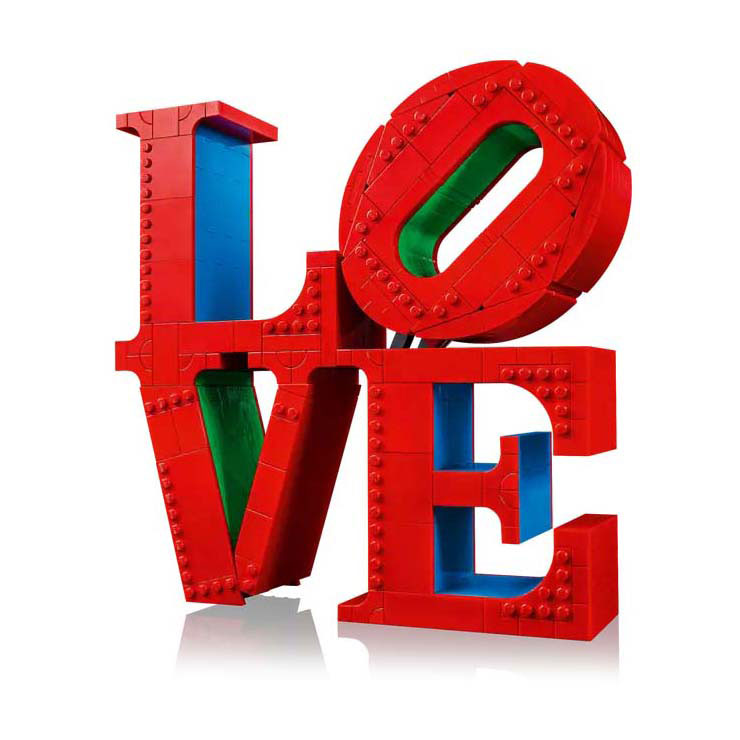 Lego art 31214 love