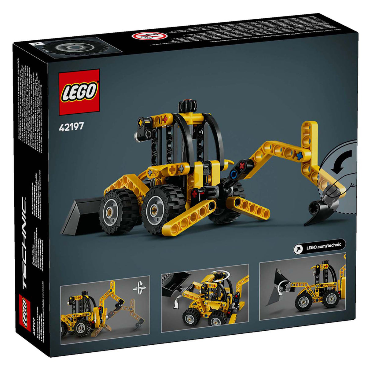 Lego technic 42197 graaflaadmachine