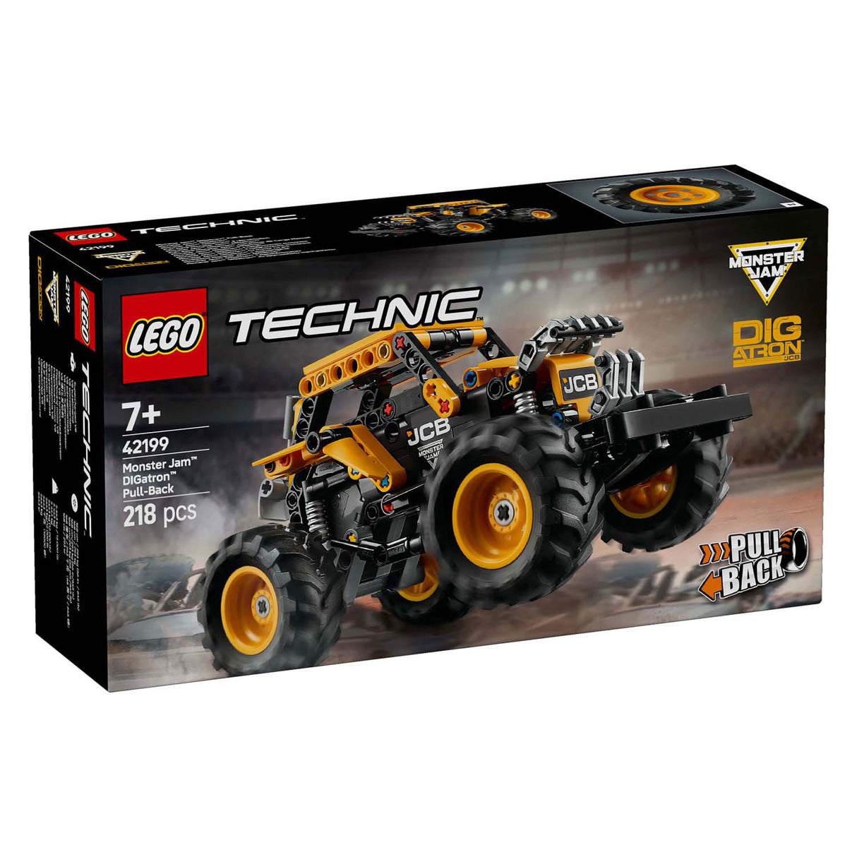 Lego technic 42199 monster jam digatron pull-back