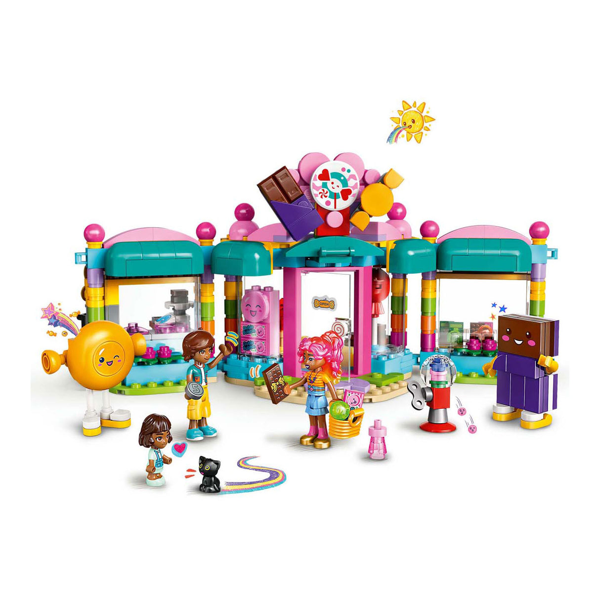 Lego friends 42649 heartlake city snoepwinkel