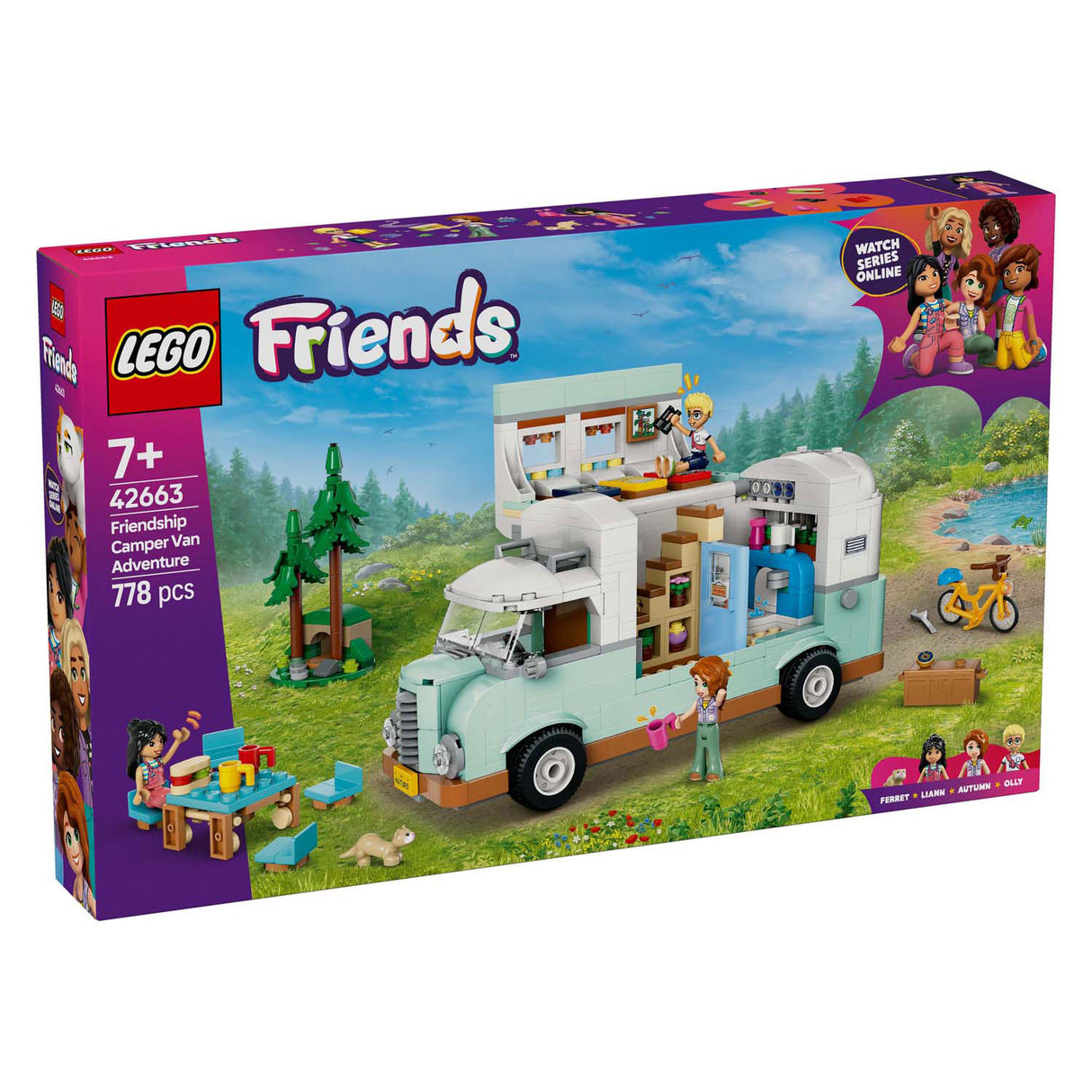 Lego friends 42663 camperavontuur met vrienden