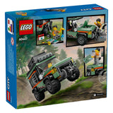 Lego city 60447 4x4 terreinwagen voor in de bergen