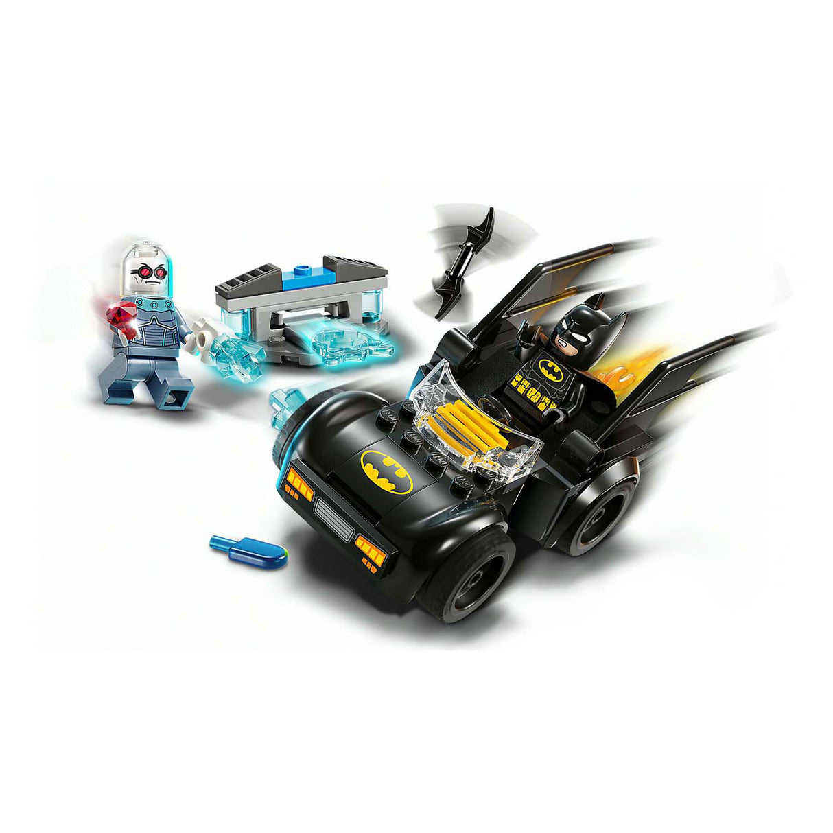 Lego dc 76301 baan en baobile vs. mr. freeze