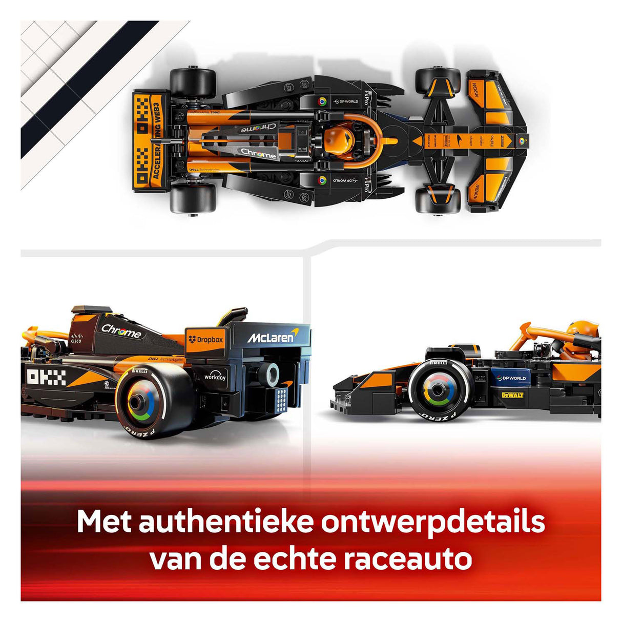 Lego speed champions 77251 mclaren f1 team mcl38 racewagen