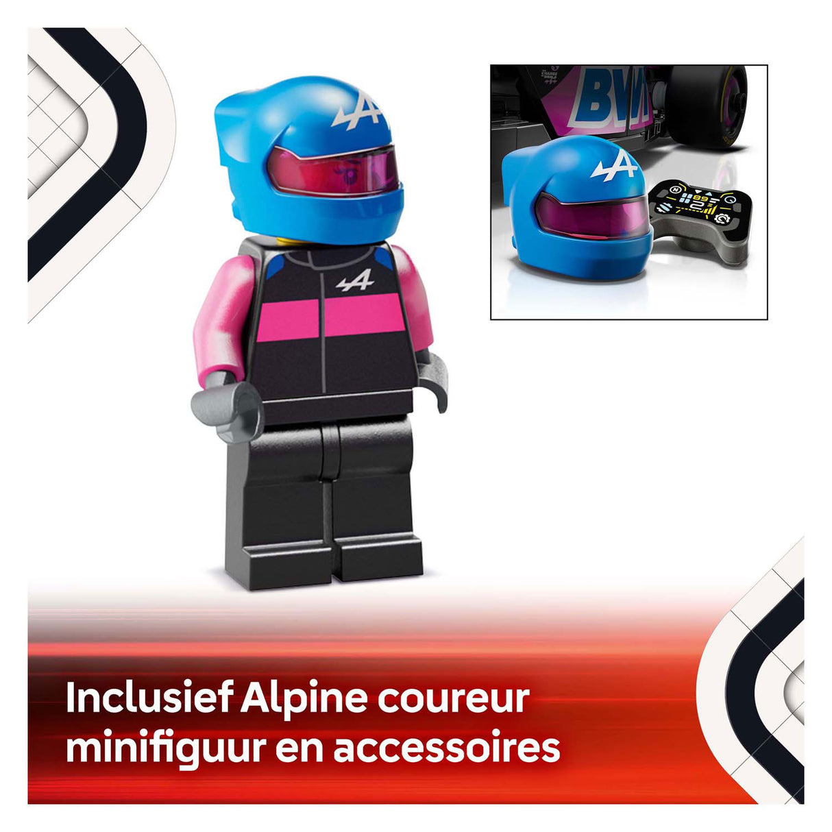 Lego speed champions 77248 bwt alpine f1 team a524 racewagen