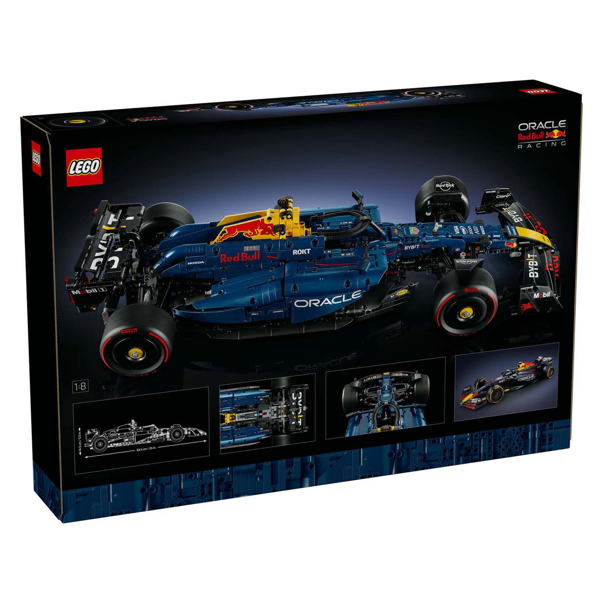 Lego technic 42206 oracle red bull racing rb20 f1 auto