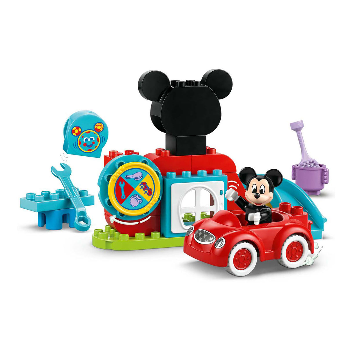 Lego duplo 10454 mickey mouse clubhuis en auto