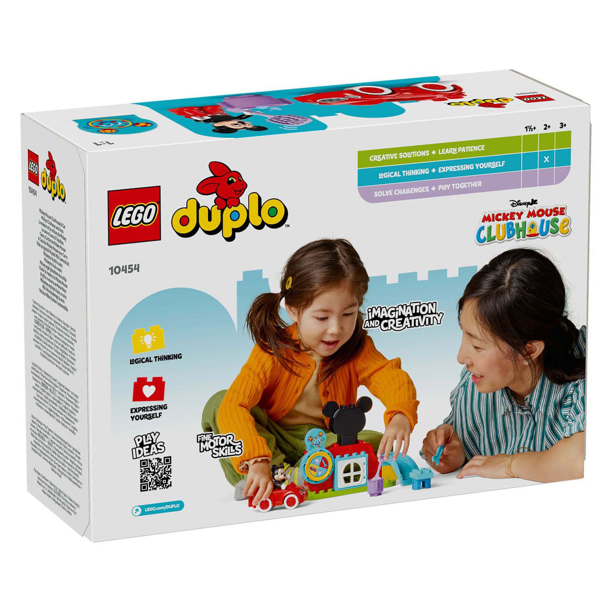 Lego duplo 10454 mickey mouse clubhuis en auto