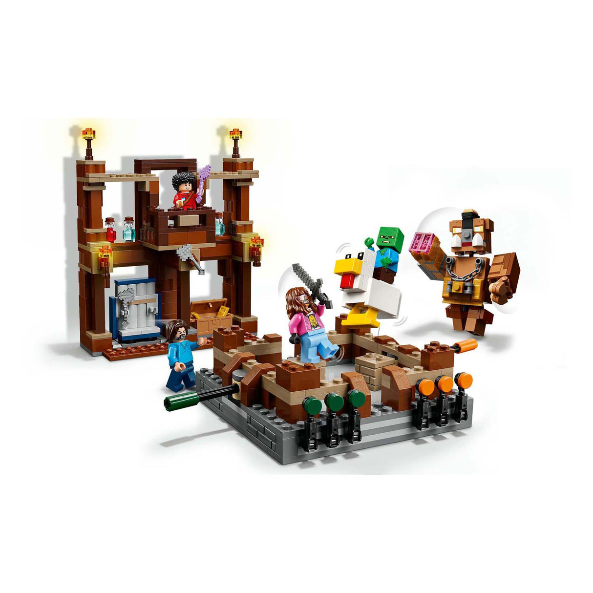 Lego minecraft 21272 de arena bij het boslandhuis