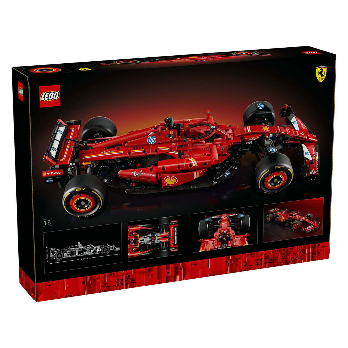 Lego technic 42207 ferrari sf-24 f1 auto