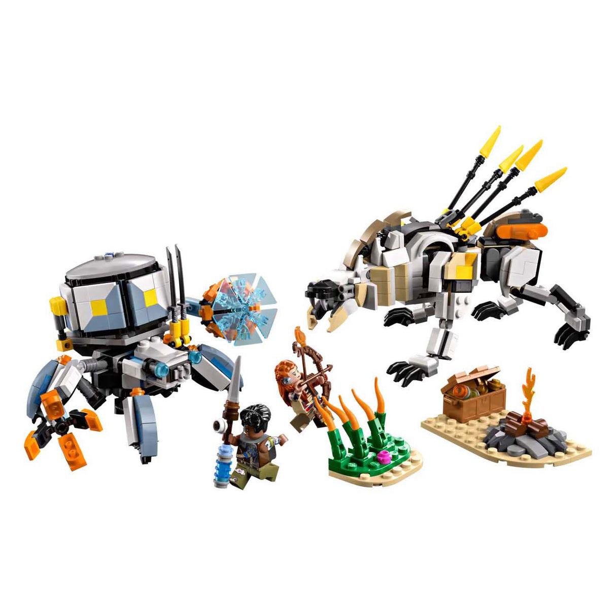 Lego horizon 77037 aloy en varl vs. shell-walker en sawtooth