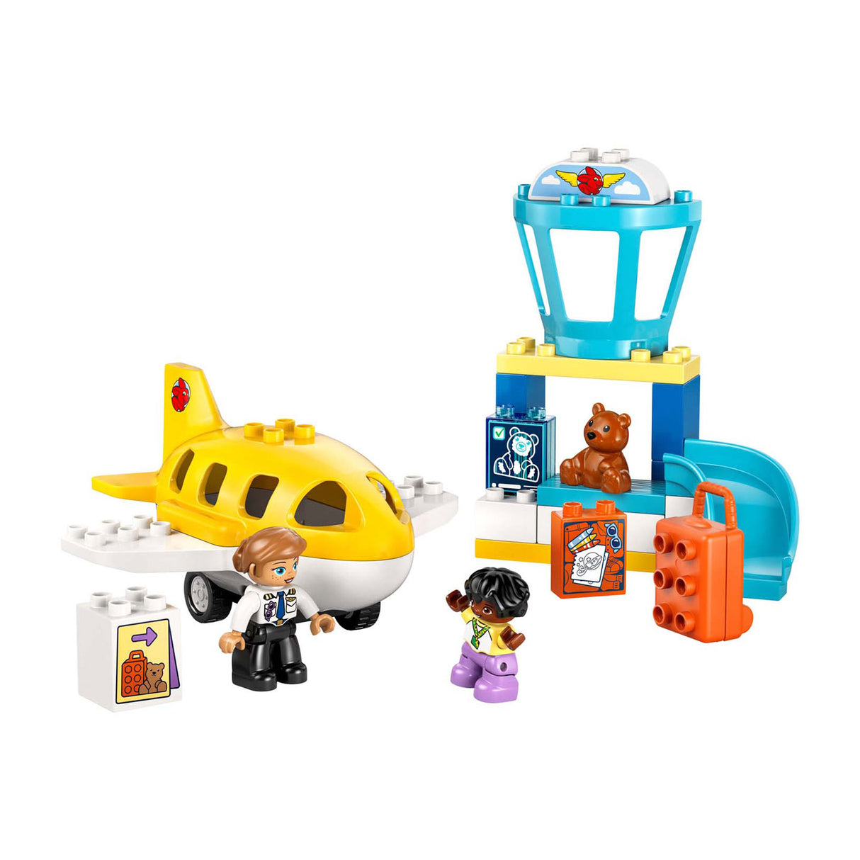 Lego duplo 10443 voor het eerst op het vliegveld