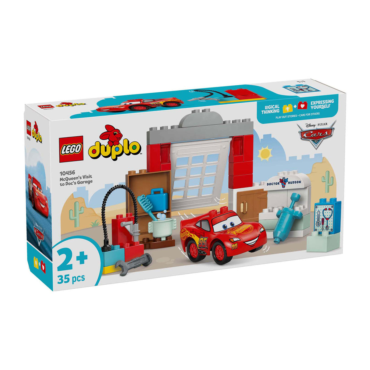 Lego duplo 10456 mcqueens bezoek aan docs garage