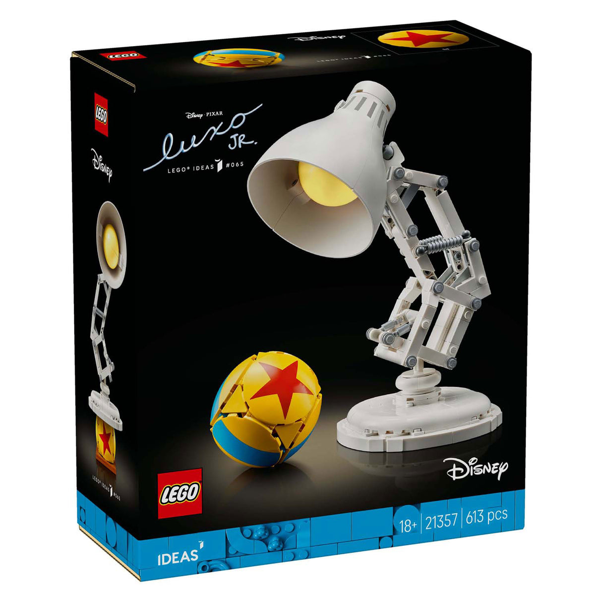 Lego ideas 21357 disney pixar luxo jr.