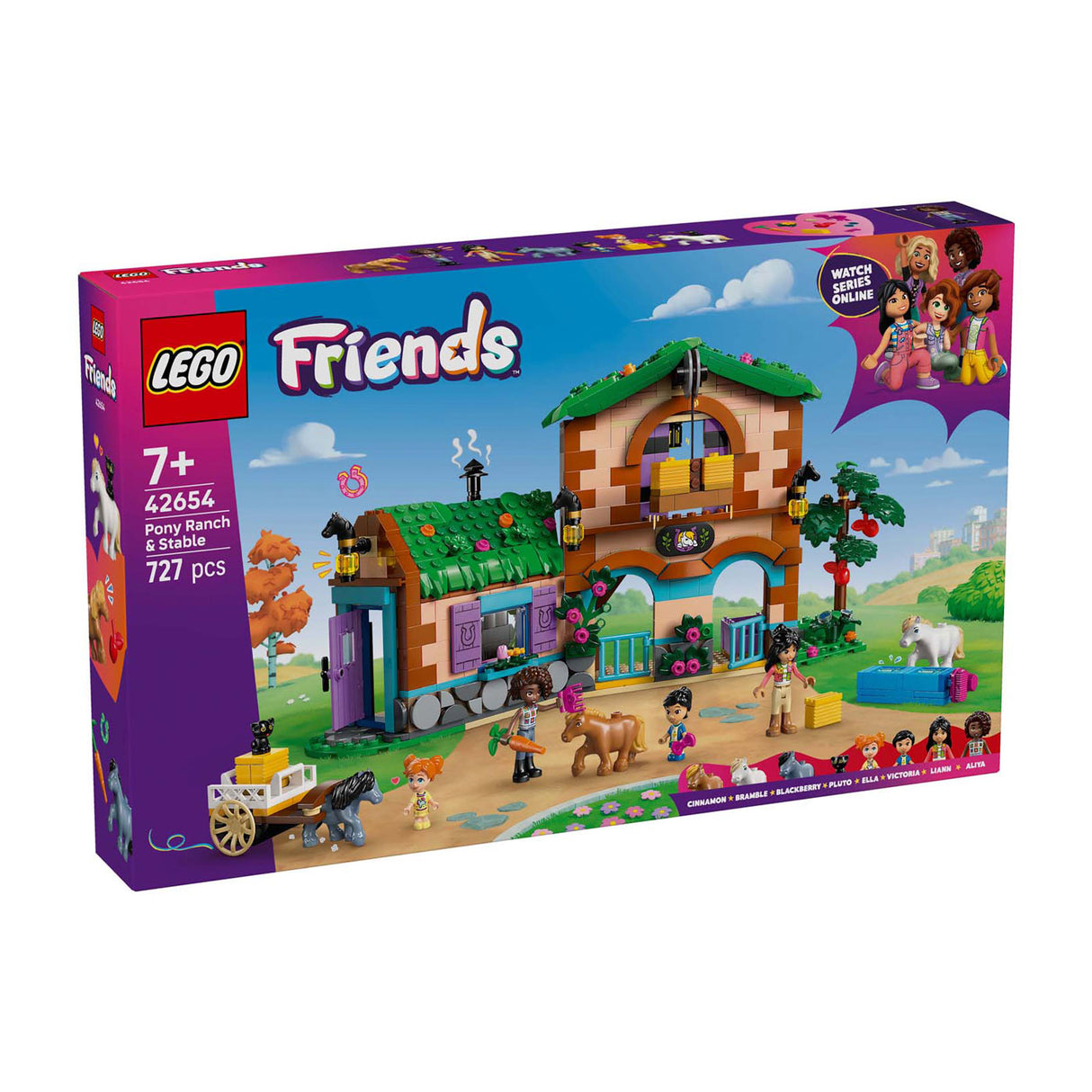 Lego friends 42654 ponyboerderij en stal