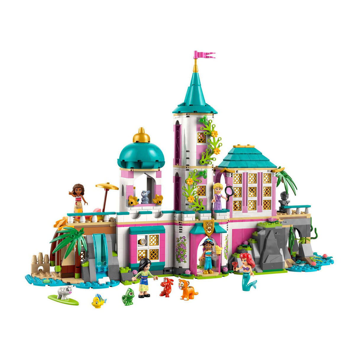 Lego disney 43267 prinsessenkasteel en koninklijke huisdieren
