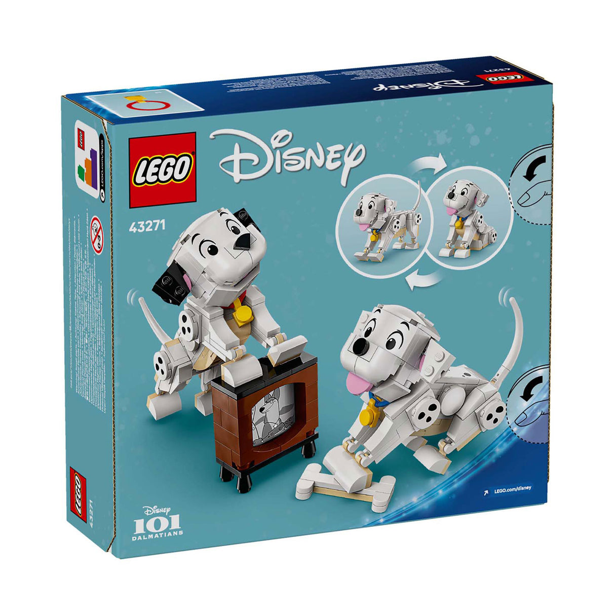 Lego disney 43271 lucky en penny uit 101 dalmatiers