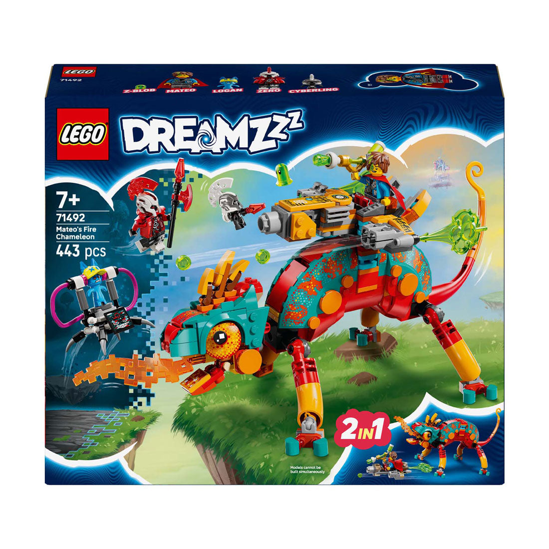 Lego dreamzzz 71492 mateo's vuurkameleon