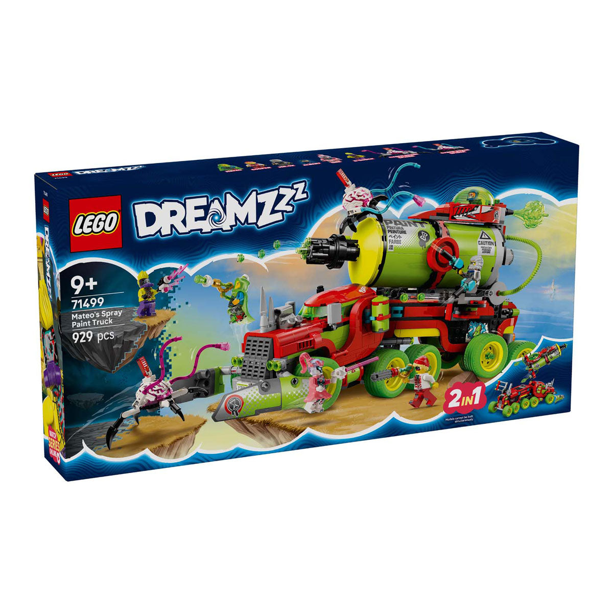 Lego dreamzzz 71499 mateo's spuitbustruck
