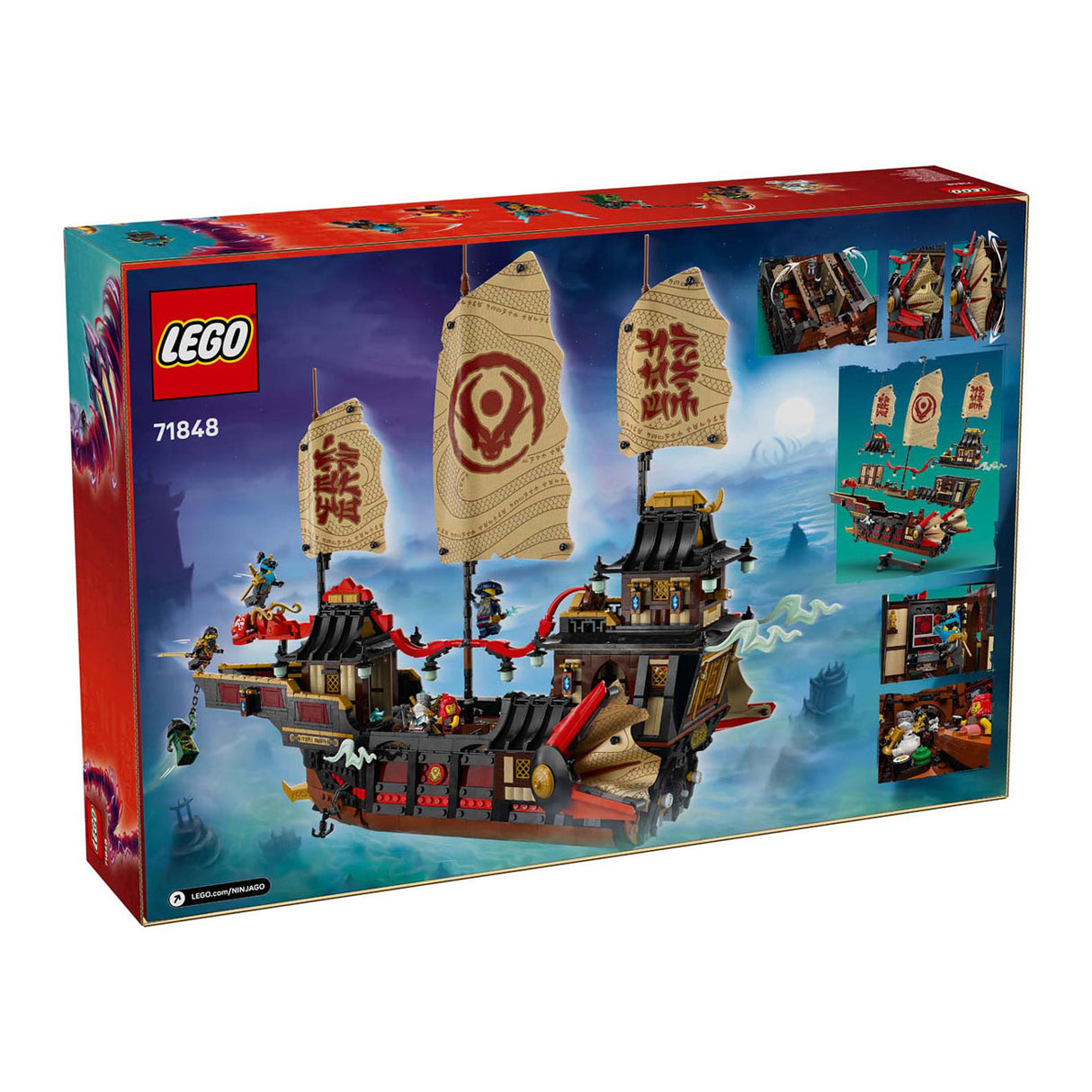 Lego ninjago 71848 de tempel bounty